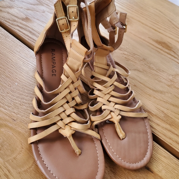 Womens Rampage lace up flats size 10m - Picture 1 of 9
